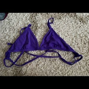Jolyn Purple Swimsuit Top